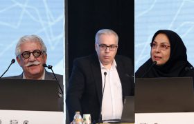 بخشی از مراسم آغازین دهمین کنفرانس روابط‌عمومی و صنعت