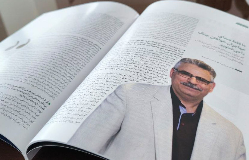 ما فقط صدای مهاجران خواهان جنگ را می‌شنویم